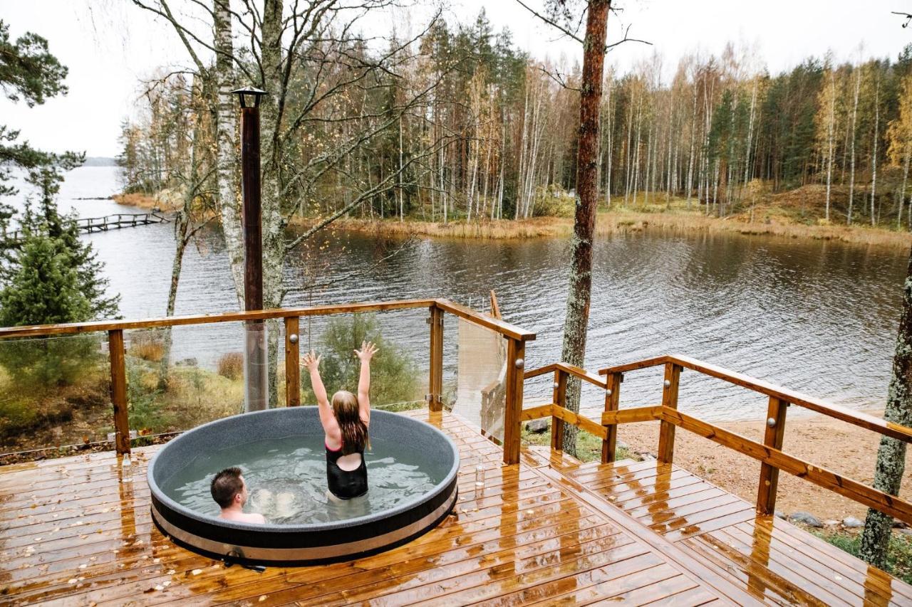 Sahanlahti Resort Puumala Buitenkant foto